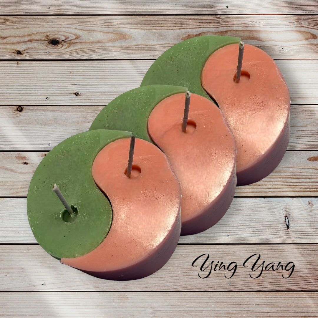 Harmony in Wax Ying~Yang Candles