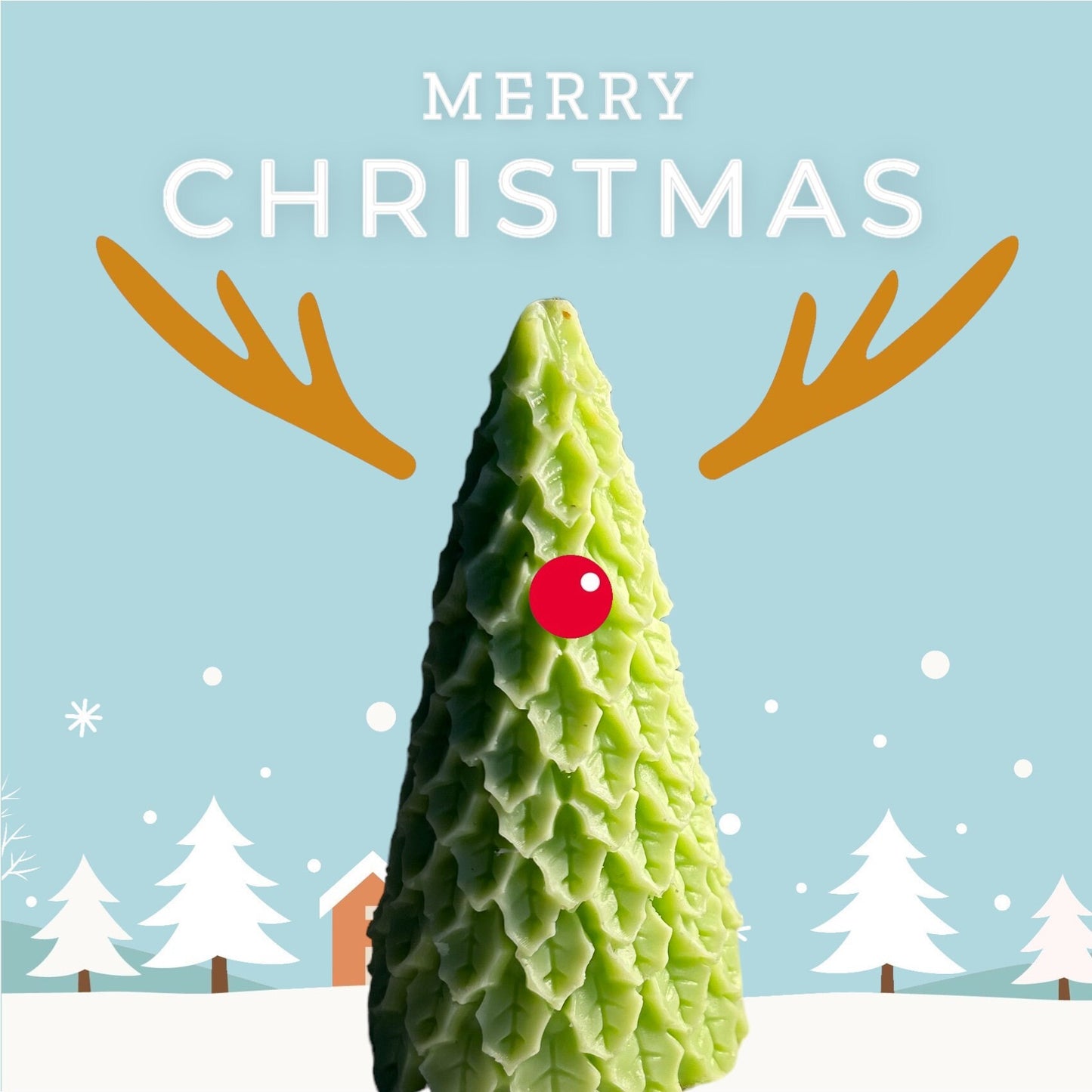Festive Holiday Christmas Trees