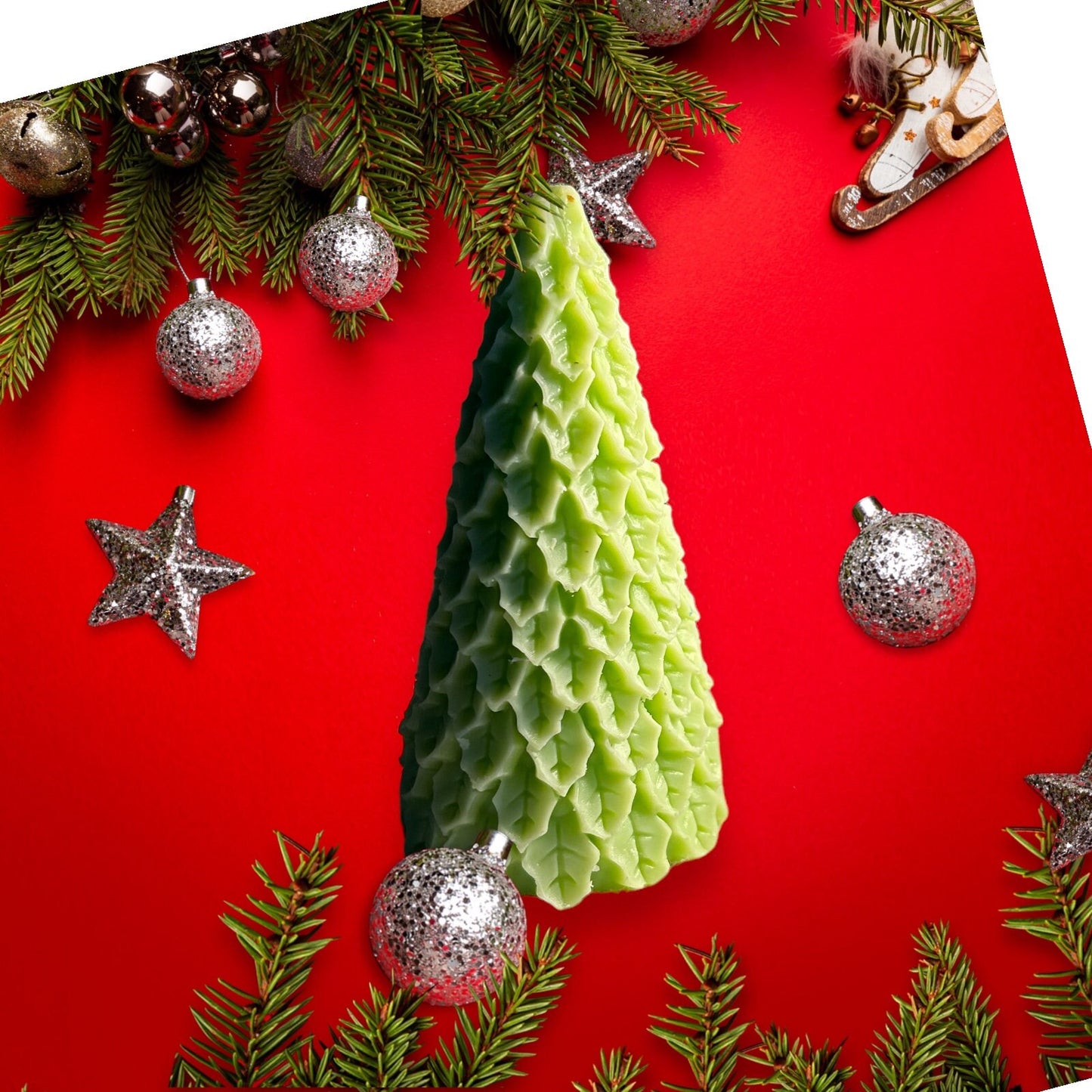 Festive Holiday Christmas Trees