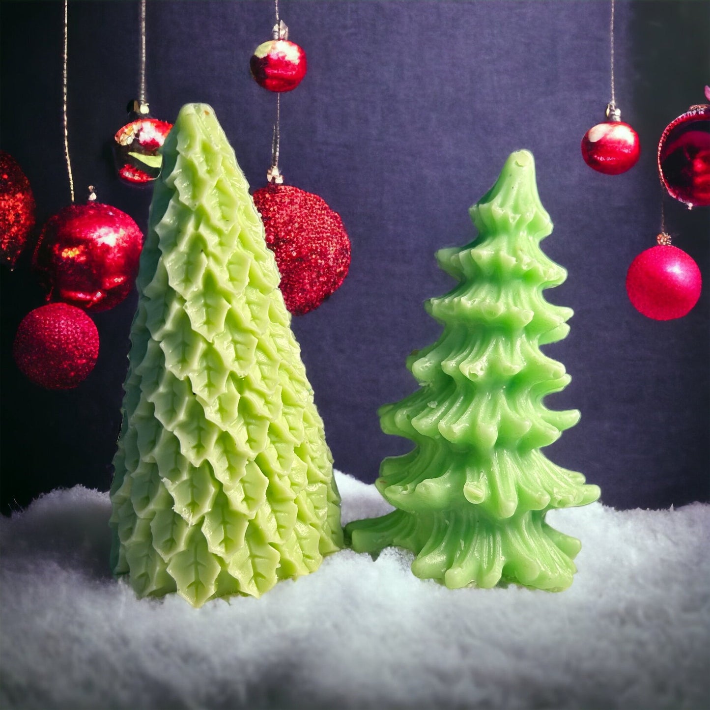 Festive Holiday Christmas Trees